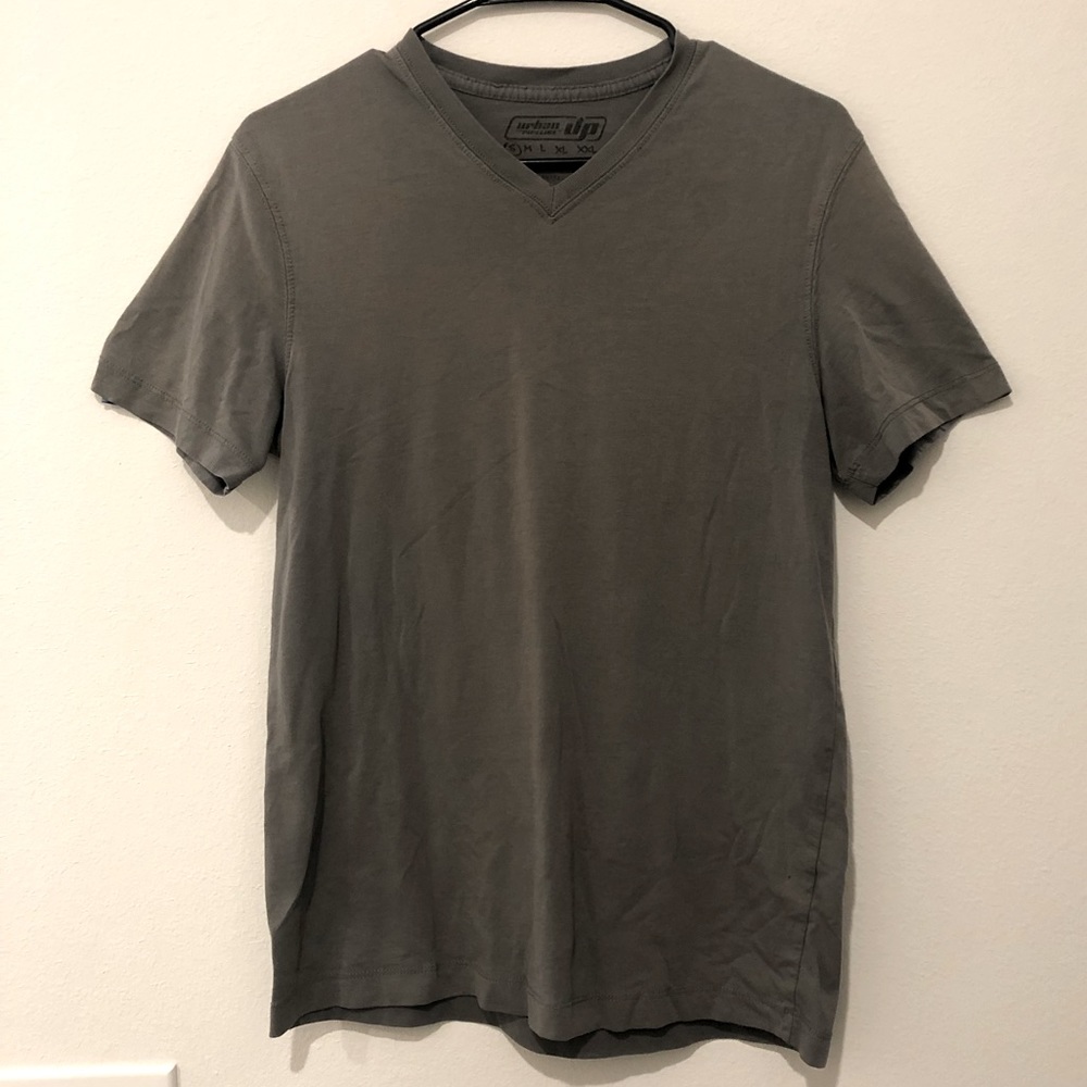 Gray Men’s V-Neck